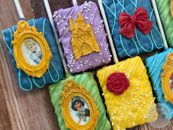 Princess Rice Krispies-Cake Ballerina-Cake Pops