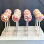 Bear Themed Baby Shower Cake Pops-Cake Ballerina-Cake Pops