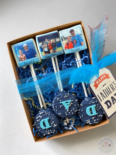 Father’s Day Photo box-Cake Ballerina-Cake Pops