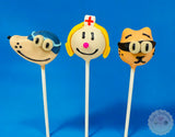 Dog Man Inspired Cake Pops-Cake Ballerina-Cake Pops