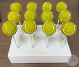 Tennis Ball Cake Pops-Cake Ballerina-Cake Pops