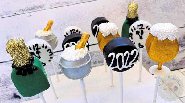 2025 New Years Cake Pops