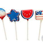 4th of July 4 pack-Cake Ballerina-Cake Pops