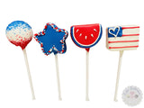 4th of July 4 pack-Cake Ballerina-Cake Pops