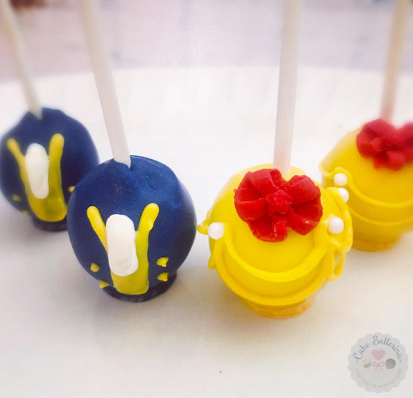 Beauty and the Beast Cake Pops-Cake Ballerina-Cake Pops