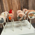 Farm Chicken Cake Pops-Cake Ballerina-Cake Pops