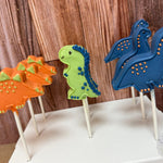 Dinosaur Cake Pops-Cake Ballerina-Cake Pops