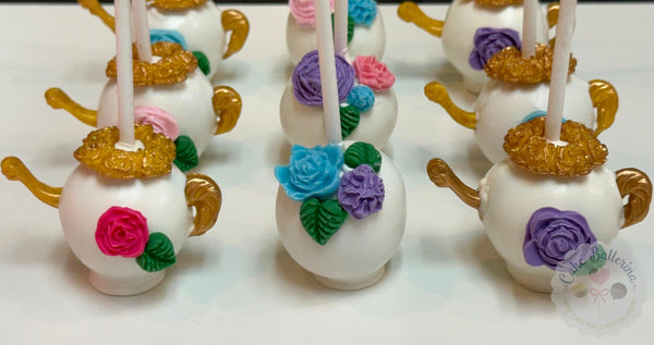 Tea Party Cake Pops-Cake Ballerina-Cake Pops