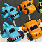 Monster Truck Cake Pops-Cake Ballerina-Cake Pops