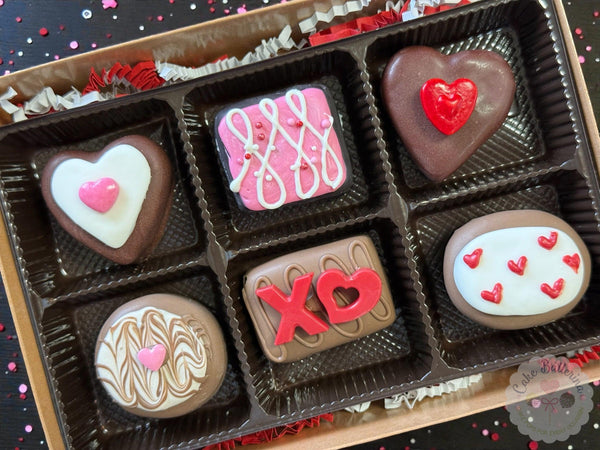 Box of Chocolate themed Cake Pops-Cake Ballerina-Cake Pops