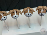 Beagle Cake Pops-Cake Ballerina-Cake Pops