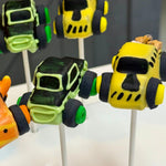 Monster Truck Cake Pops-Cake Ballerina-Cake Pops