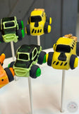 Monster Truck Cake Pops-Cake Ballerina-Cake Pops