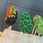 St. Patrick’s Day Dozen-Cake Ballerina-Cake Pops