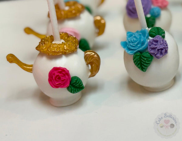 Tea Party Cake Pops-Cake Ballerina-Cake Pops