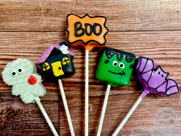Haunted Halloween Dozen Cake Pops-Cake Ballerina-Cake Pops