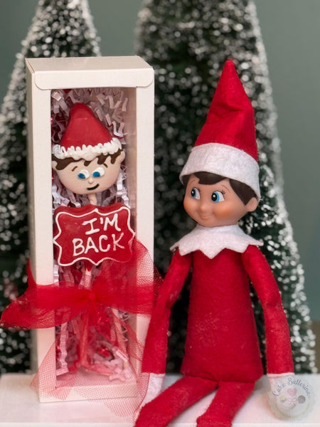 Elf on the Shelf Cake Pops-Cake Ballerina-Cake Pops