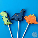 Dinosaur Cake Pops-Cake Ballerina-Cake Pops