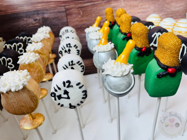 2025 New Years Cake Pops