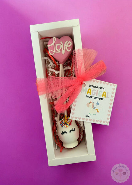 You are Magical box of 2 Cake Pops-Cake Ballerina-Cake Pops