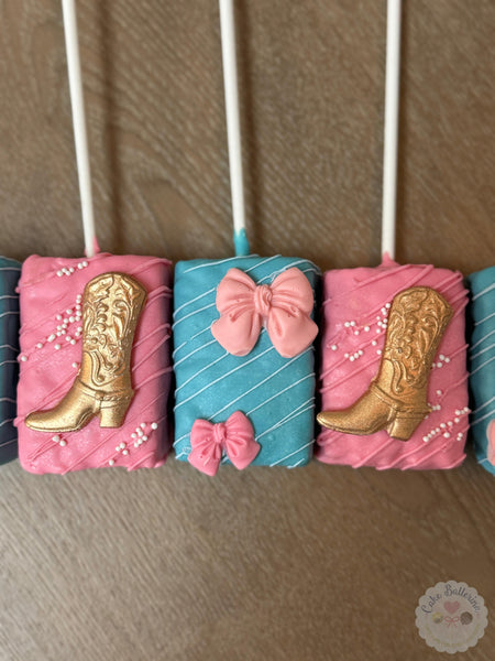 Boots and Bows Rice Krispies