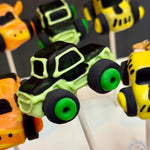 Monster Truck Cake Pops-Cake Ballerina-Cake Pops