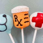 Medical- Doctor Cake Pops-Cake Ballerina-Cake Pops