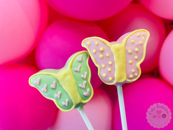 Butterfly Cake Pops-Cake Ballerina-Cake Pops