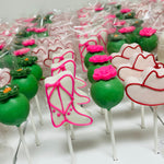 Cowgirl Western Cake Pops-Cake Ballerina-Cake Pops