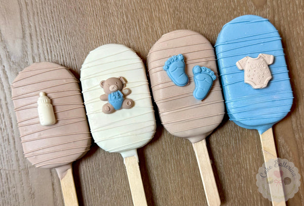 Baby Shower - Custom Cakesicles-Cake Ballerina-Cake Pops