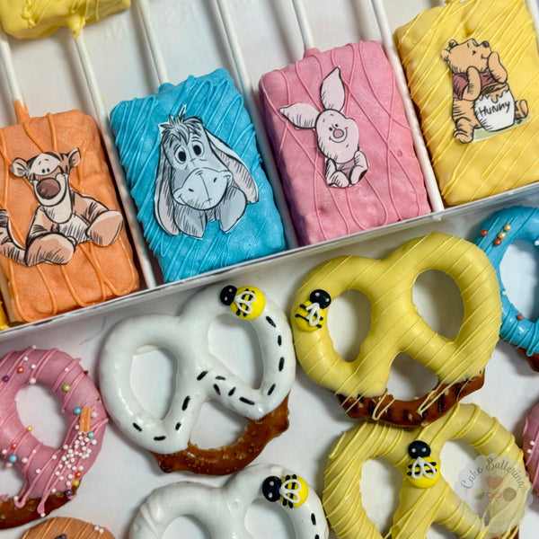 Winnie the Pooh Party Package - 36 treats-Cake Ballerina-Cake Pops