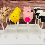 Barn Yard, Farm Animal Cake Pops-Cake Ballerina-Cake Pops