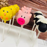 Barn Yard, Farm Animal Cake Pops-Cake Ballerina-Cake Pops