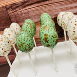 Dinosaur Egg Cake Pops-Cake Ballerina-Cake Pops