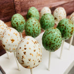 Dinosaur Egg Cake Pops-Cake Ballerina-Cake Pops