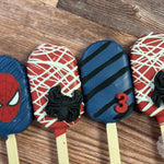 Spiderman Party Package - 36 Treats-Cake Ballerina-Cake Pops