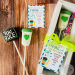 May your Coffee Be Strong Teacher Gift Box-Cake Ballerina-Cake Pops