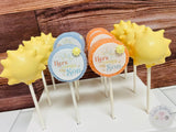 Here Comes the Sun Baby Shower-Cake Ballerina-Cake Pops