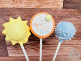 Here Comes the Sun Baby Shower-Cake Ballerina-Cake Pops