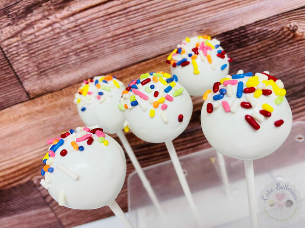 Dye Free Cake Pops-Cake Ballerina-Cake Pops