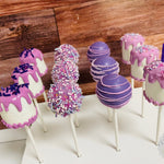 Custom Birthday Cake Cake Pops-Cake Ballerina-Cake Pops