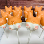 Corgi Bottom Cake Pops-Cake Ballerina-Cake Pops