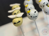 Bee Themed Cake Pops-Cake Ballerina-Cake Pops