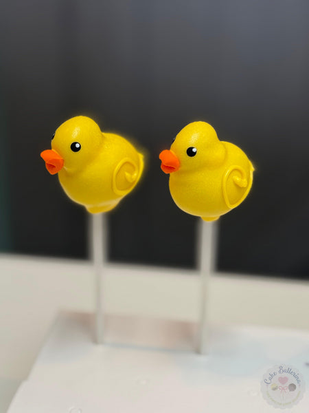 Duck Cake Pops-Cake Ballerina-Cake Pops