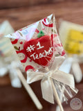 Individual Teacher Cake Pops-Cake Ballerina-Cake Pops