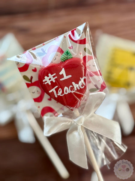 Individual Teacher Cake Pops-Cake Ballerina-Cake Pops
