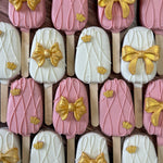 Bow & Crown Cakesicles | Princess Party Treats-Cake Ballerina-Cake Pops