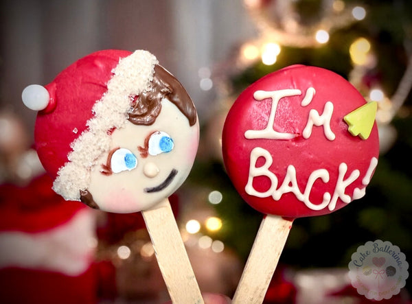 Elf on the Shelf Gluten Free Oreos-Cake Ballerina-Cake Pops