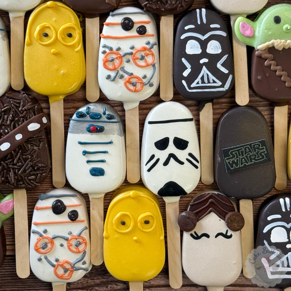 Star Wars Cakesicles-Cake Ballerina-Cake Pops