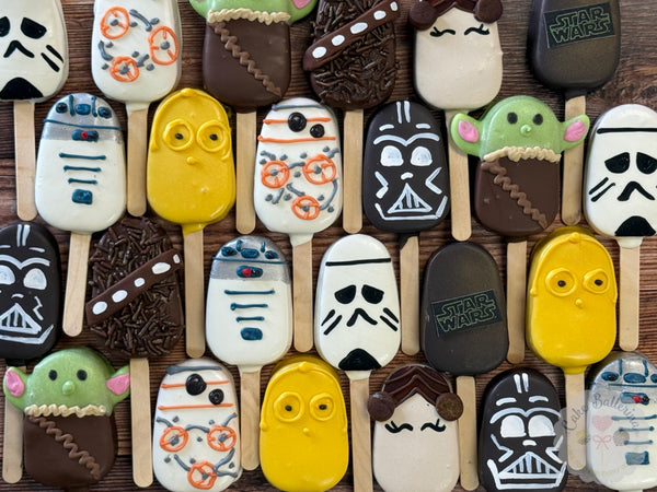Star Wars Cakesicles-Cake Ballerina-Cake Pops